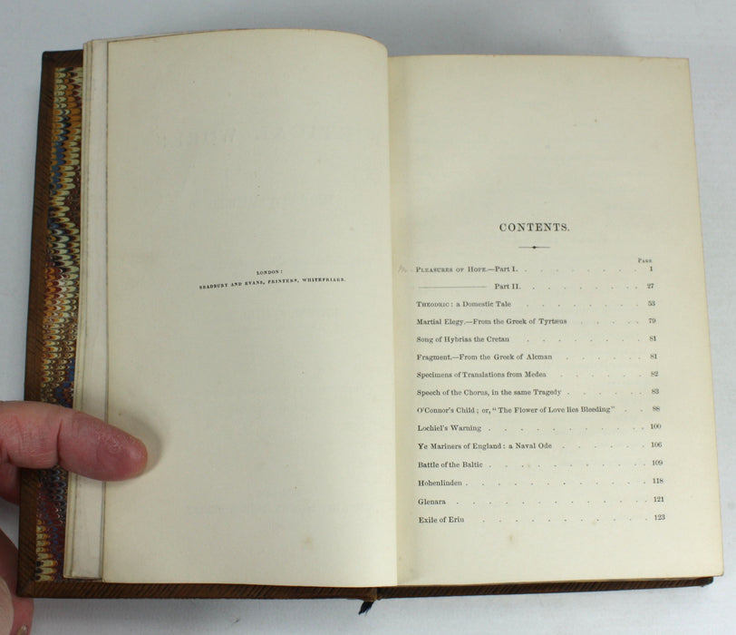 The Poetical Works of Thomas Campbell, Rev. W.A. Hill, 1851
