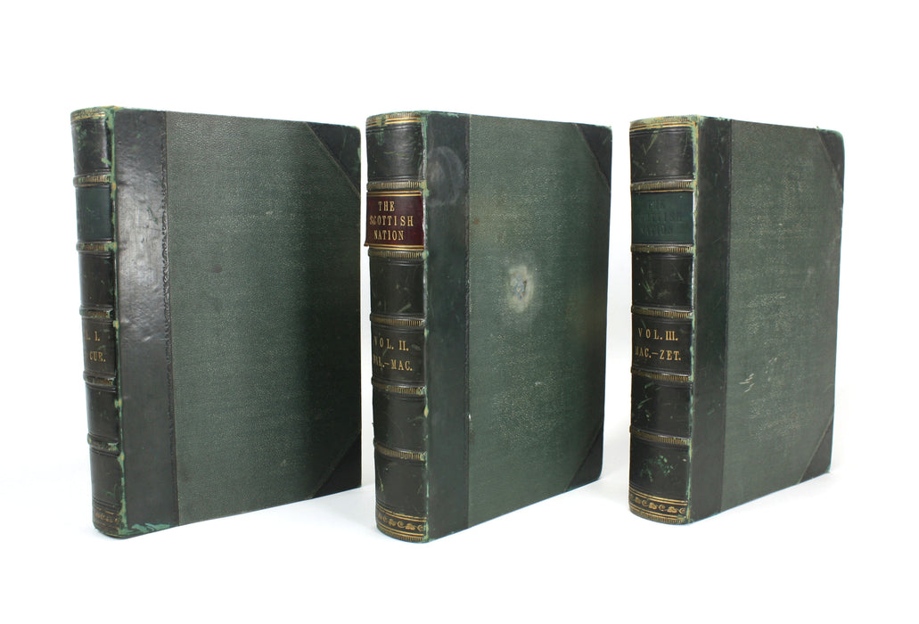 The Scottish Nation, William Anderson, 3 Volumes, Fullarton 1863