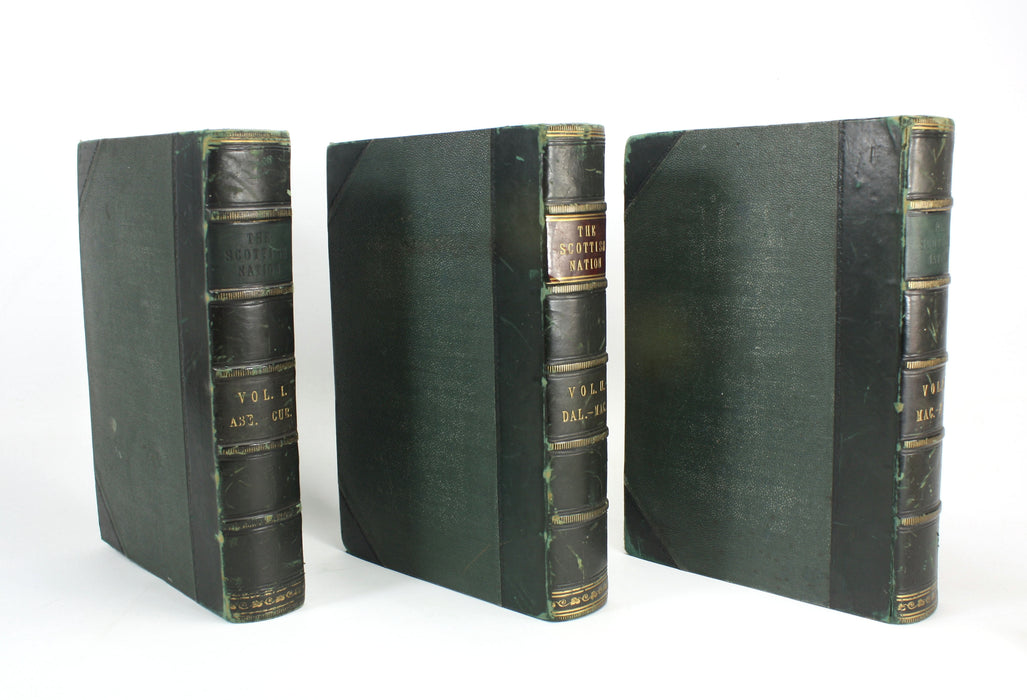 The Scottish Nation, William Anderson, 3 Volumes, Fullarton 1863