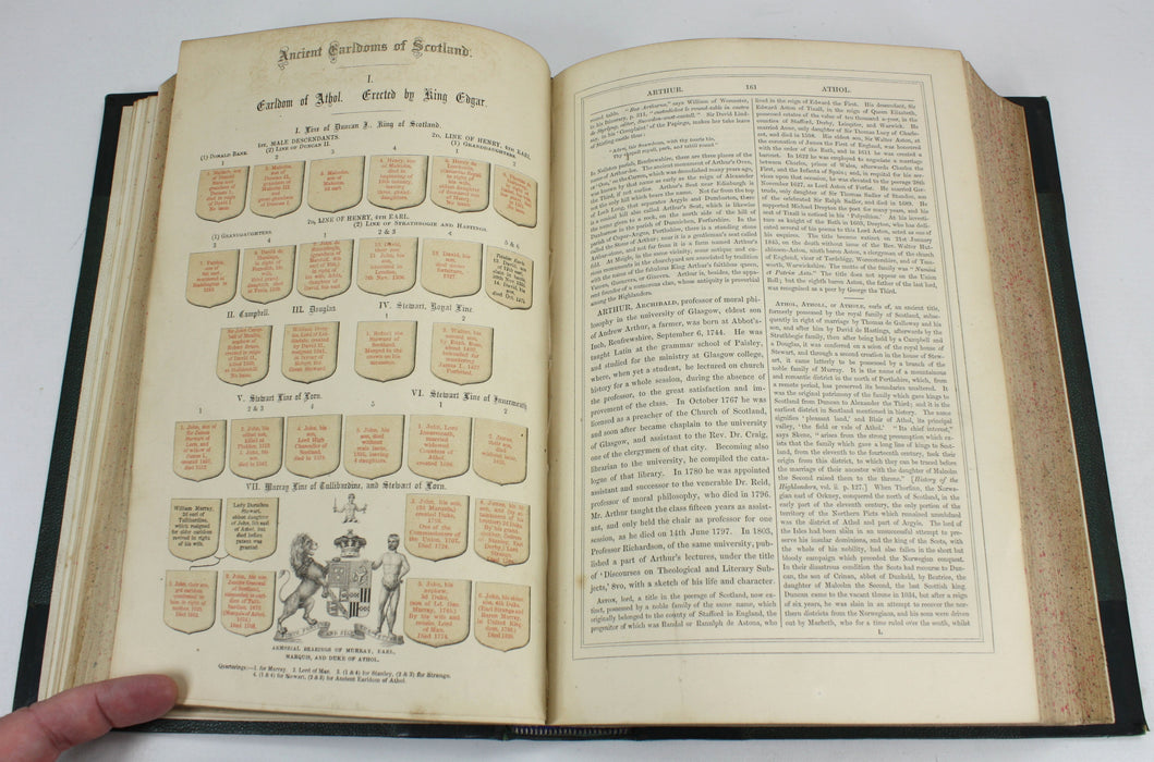 The Scottish Nation, William Anderson, 3 Volumes, Fullarton 1863