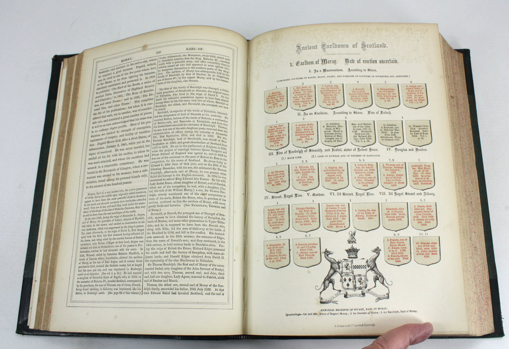 The Scottish Nation, William Anderson, 3 Volumes, Fullarton 1863