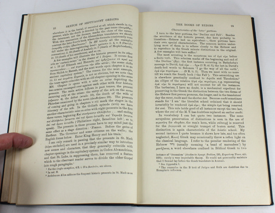 The Septuagint and Jewish Worship, H. St. John Thackeray, The Schweich Lectures, 1923