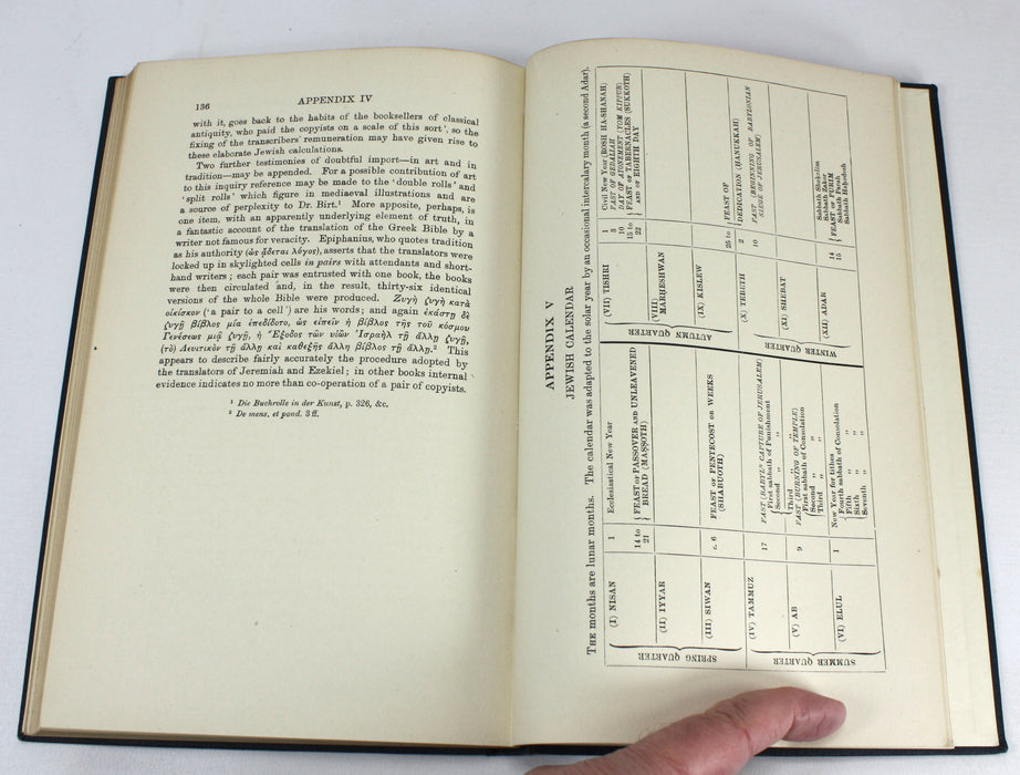 The Septuagint and Jewish Worship, H. St. John Thackeray, The Schweich Lectures, 1923