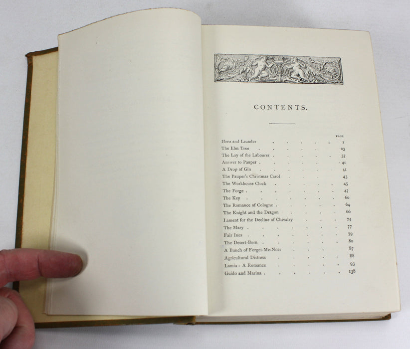 The Serious Poems of Thomas Hood, Ward, Lock, 1876