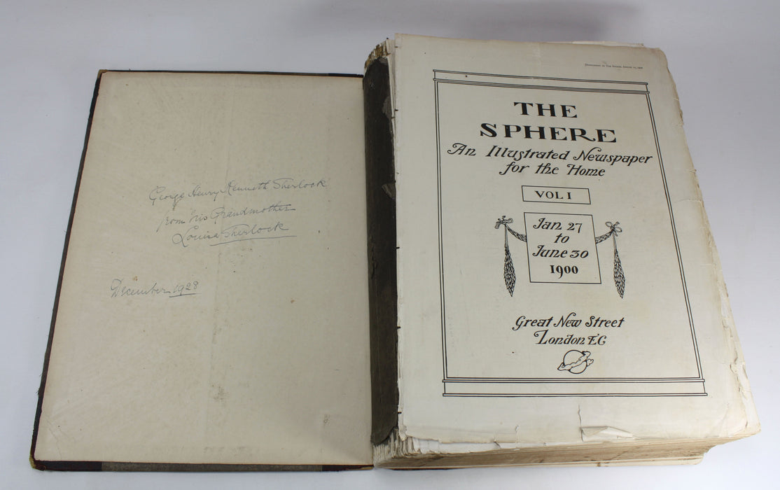 The Sphere; An Illustrated Newspaper for the Home, Vol. I, Jan 27-June 30, 1900