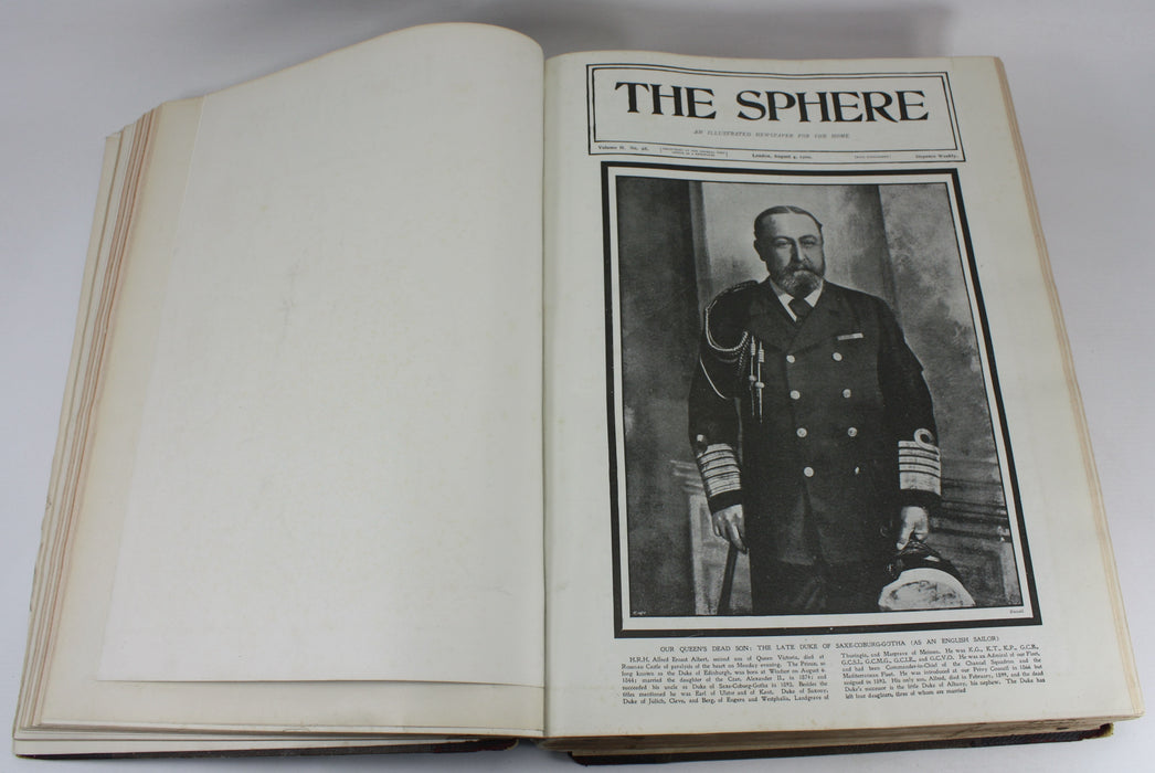 The Sphere; An Illustrated Newspaper for the Home, Vols. 2 and 3, July 7-Dec 29, 1900