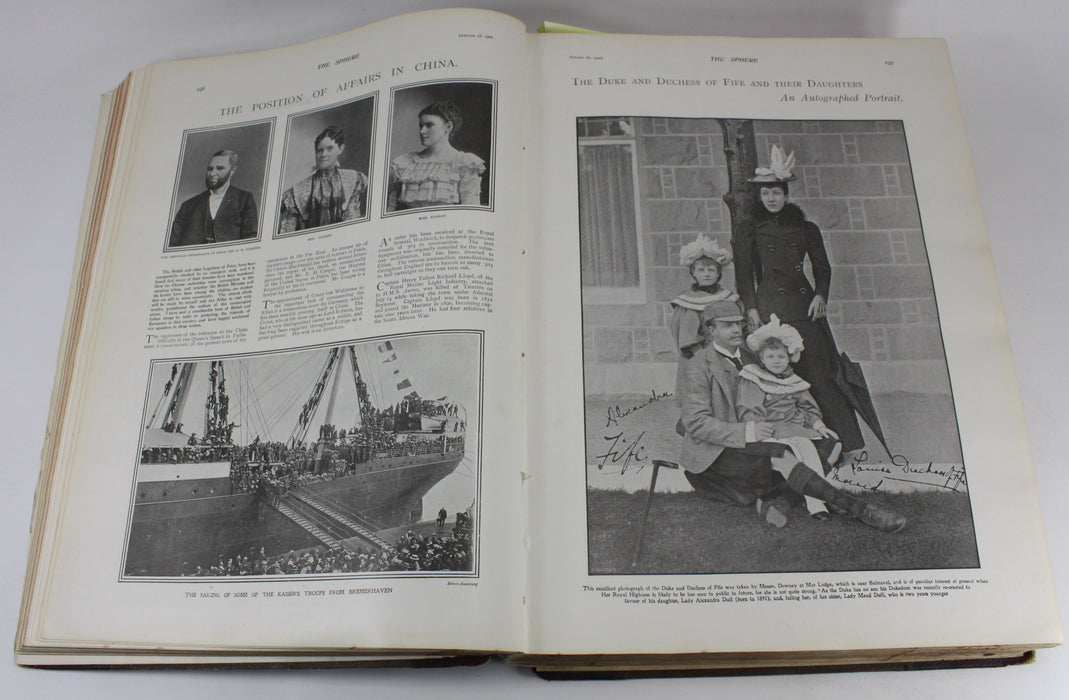 The Sphere; An Illustrated Newspaper for the Home, Vols. 2 and 3, July 7-Dec 29, 1900