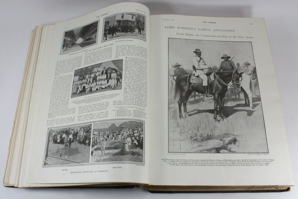 The Sphere; An Illustrated Newspaper for the Home, Vols. 2 and 3, July 7-Dec 29, 1900