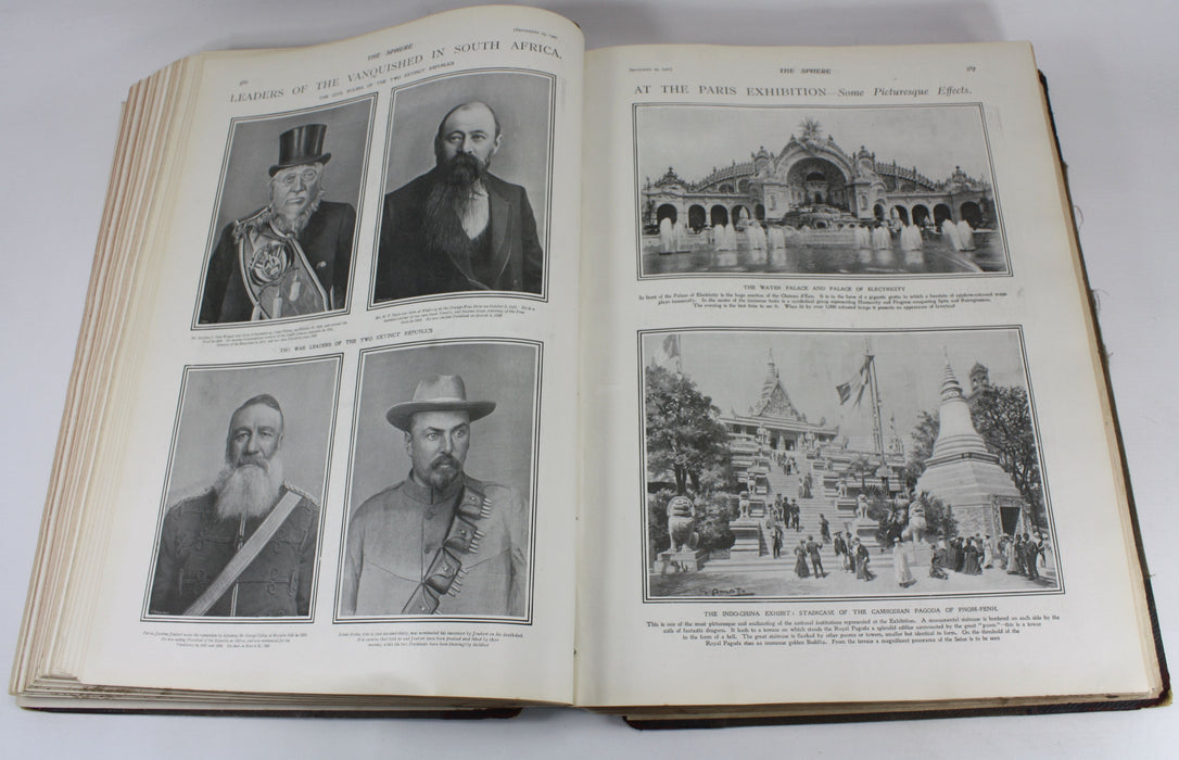 The Sphere; An Illustrated Newspaper for the Home, Vols. 2 and 3, July 7-Dec 29, 1900