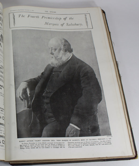 The Sphere; An Illustrated Newspaper for the Home, Vols. 2 and 3, July 7-Dec 29, 1900