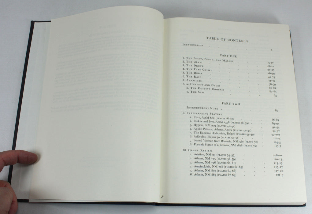 The Technique of Greek Sculpture in the Archaic and Classical Periods, Sheila Adam, 1966