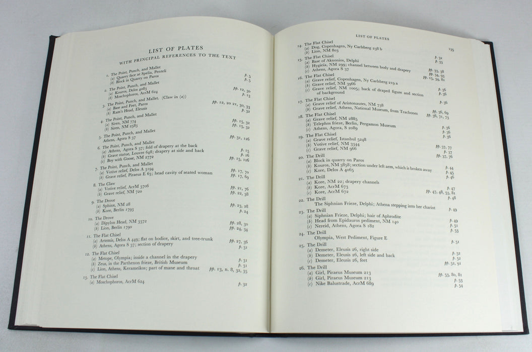The Technique of Greek Sculpture in the Archaic and Classical Periods, Sheila Adam, 1966