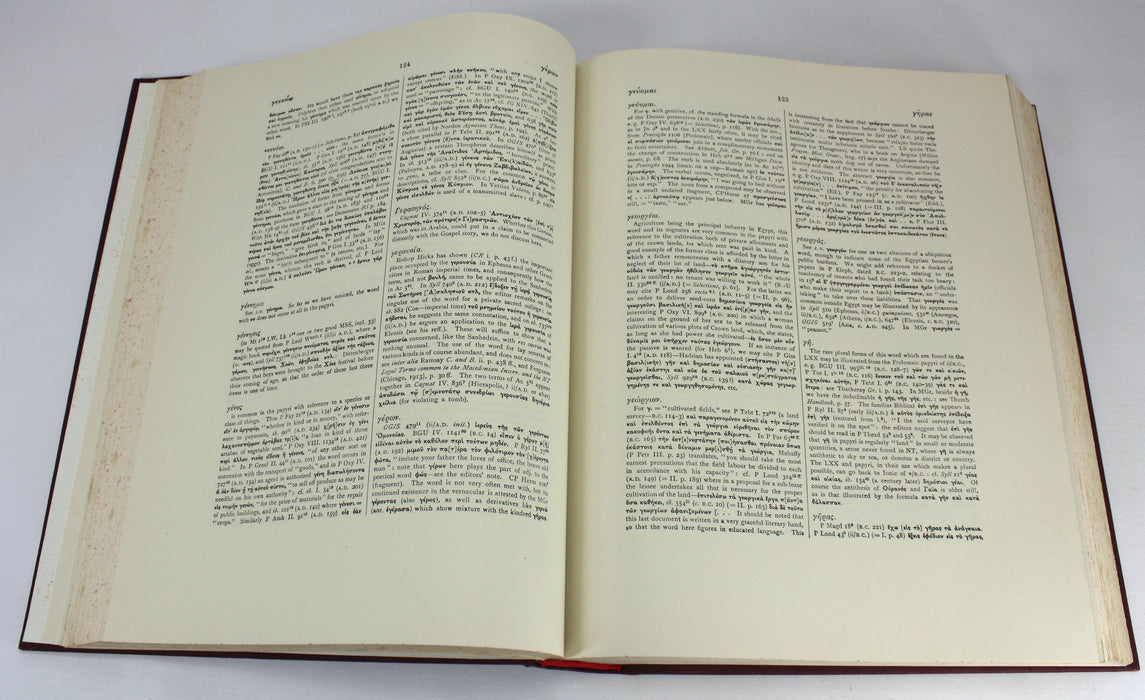 The Vocabulary of The Greek Testament, James Hope Moulton & George Milligan