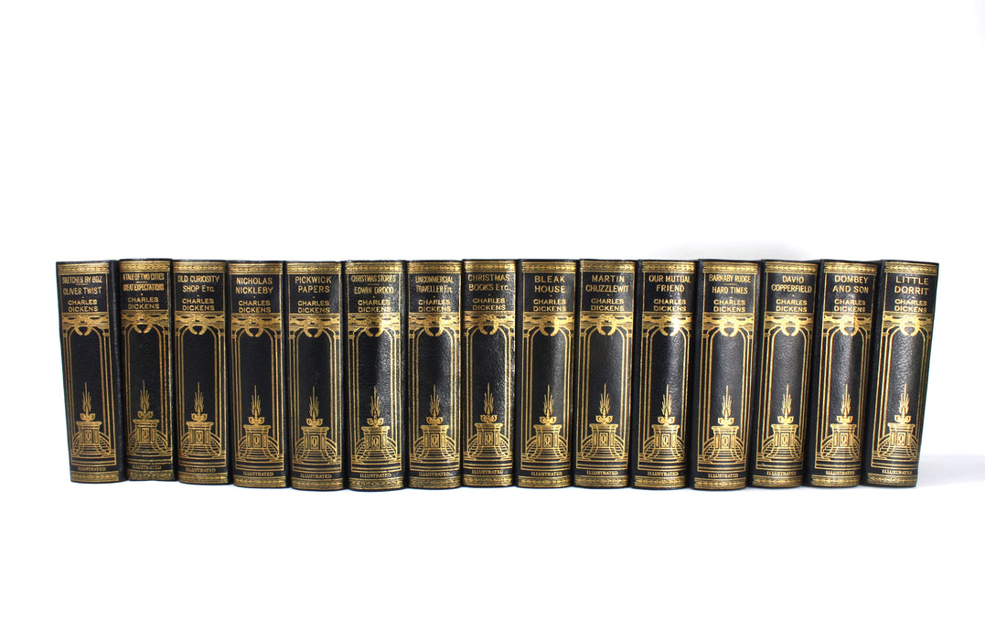 The Works of Dickens, 15 Volume set, complete. 1930s.