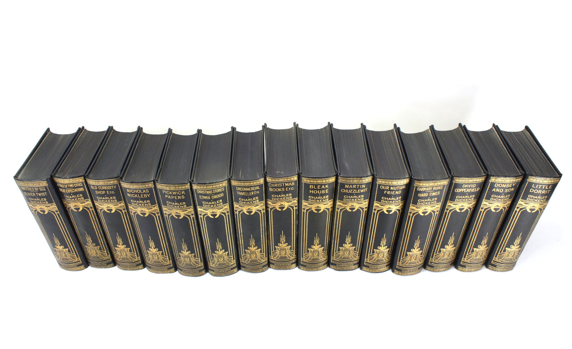 The Works of Dickens, 15 Volume set, complete. 1930s.