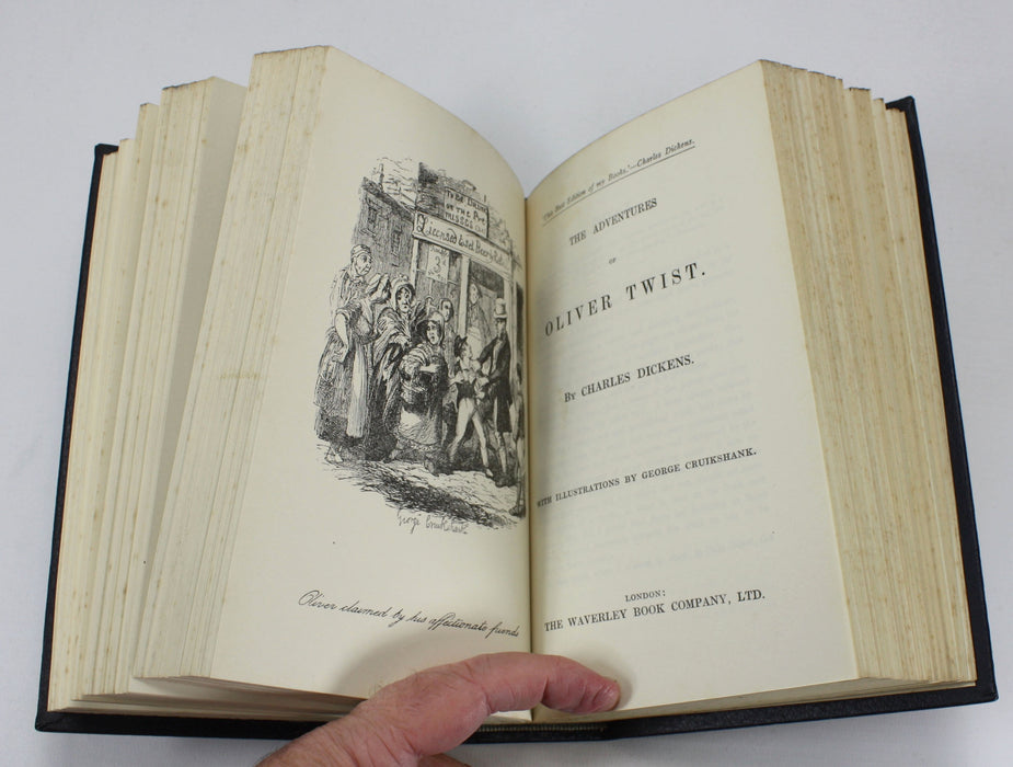 The Works of Dickens, 15 Volume set, complete. 1930s.