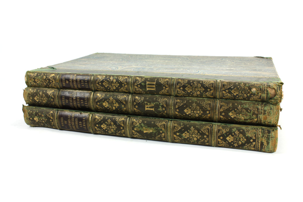 The Works of Raffaelle, Domenichino, Poussin and Albano, Bensley, Bowyer, 1819, 3 Volumes