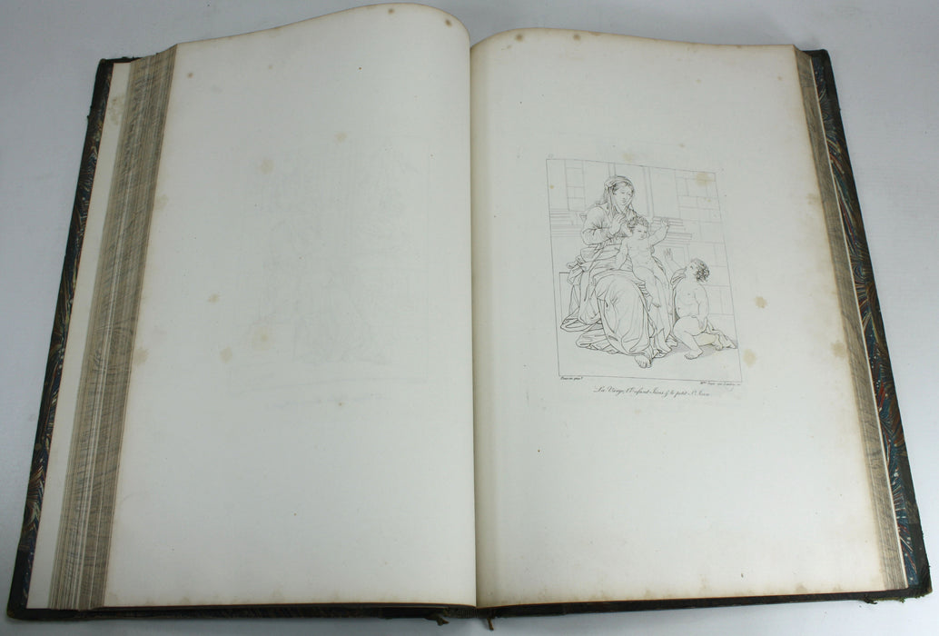 The Works of Raffaelle, Domenichino, Poussin and Albano, Bensley, Bowyer, 1819, 3 Volumes