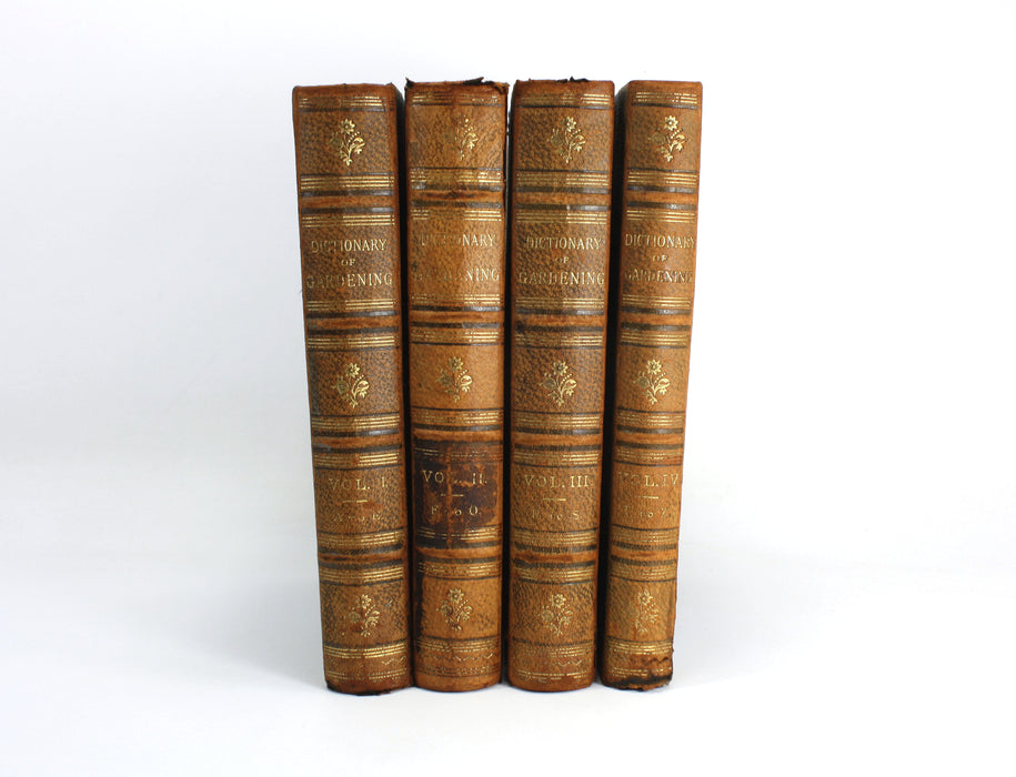 The illustrated Dictionary of Gardening, George Nicholson, 4 Volumes Complete with Supplement, 1885 - 1888