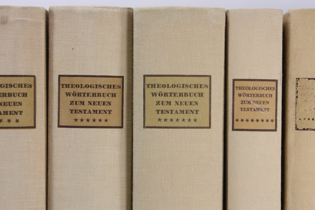 Theologisches Worterbuch Zum Neuen Testament, 11 Volumes Complete