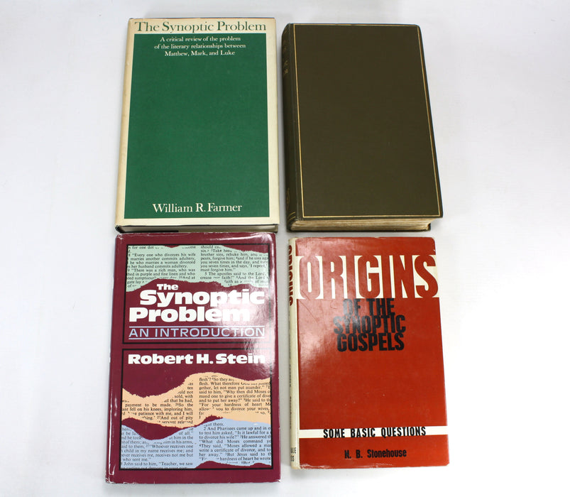 Theology Bundle: Synoptic Gospels; The Synoptic Problem book collection (2 signed copies)