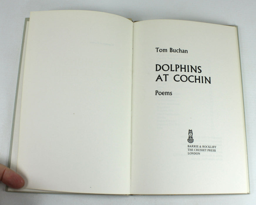 Tom Buchan; Dolphins at Cochin, first edition, 1969