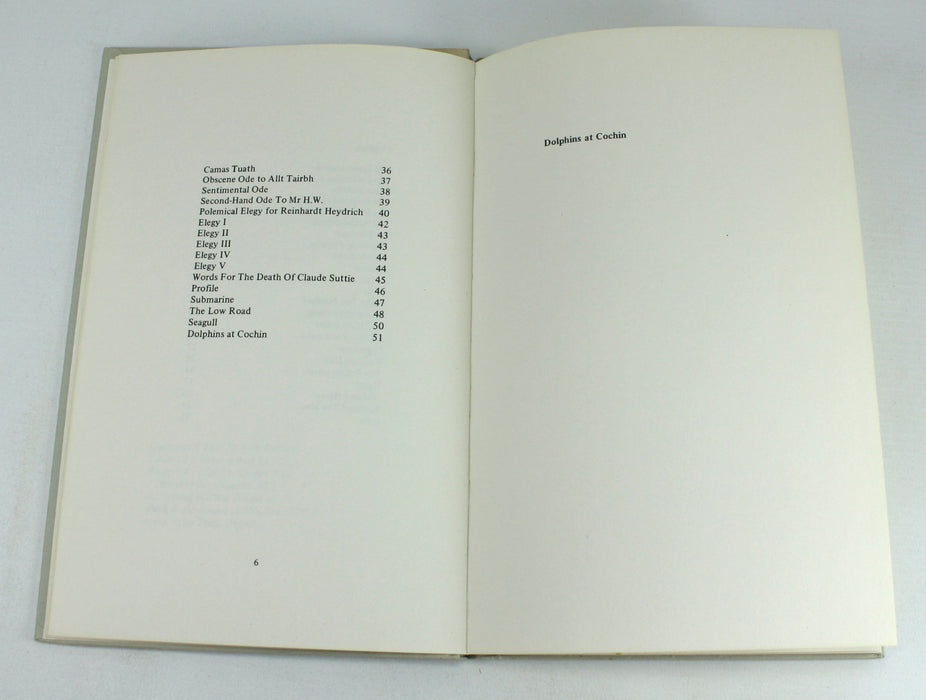 Tom Buchan; Dolphins at Cochin, first edition, 1969