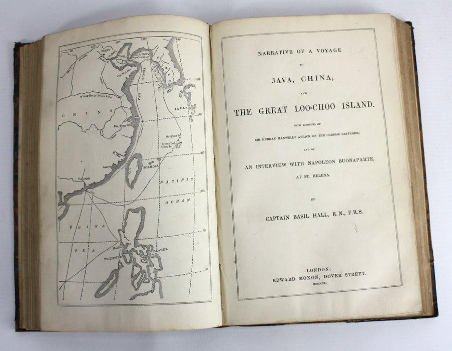 Travels and Voyages; Burman Empire, Holy Land, China, Java; Howard Malcom, J.L. Stephens, Basil Hall, George Anson; 1840