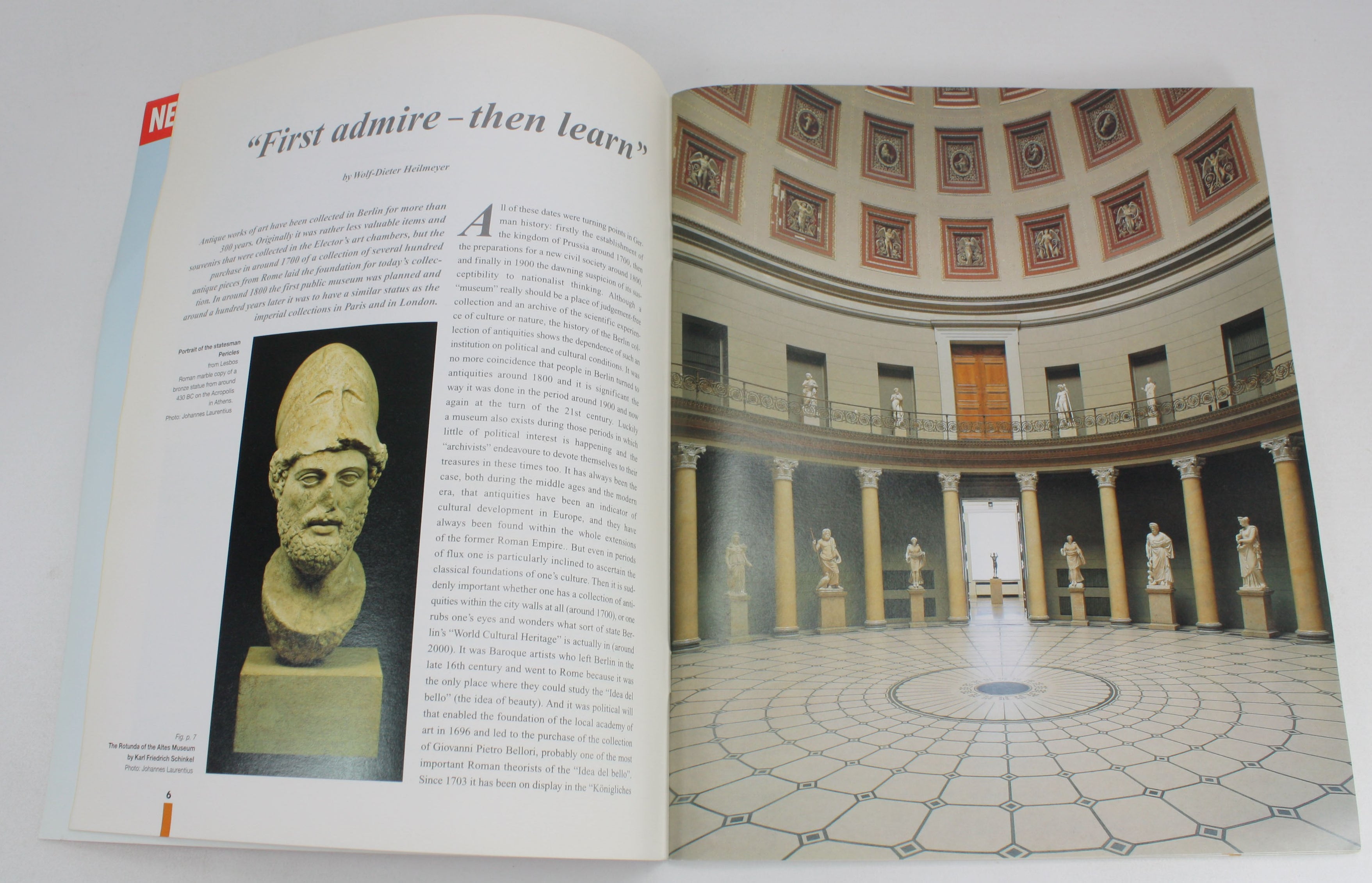 Vernissage; The Exhibition Magazine; Pergamon Museum & Altes Museum, 2 ...