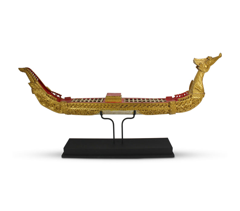 Antique Thai Suphannahong Royal Barge Table Centrepiece