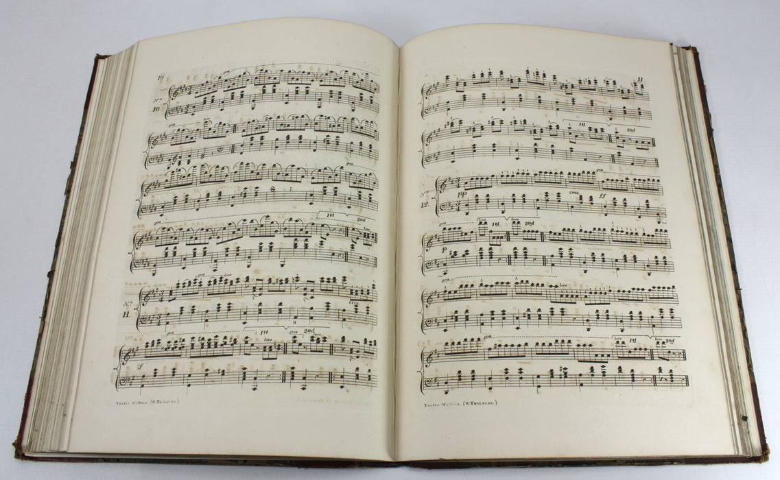 Original 19th Century Sheet Music Book, pre-Victorian era. Book M3.