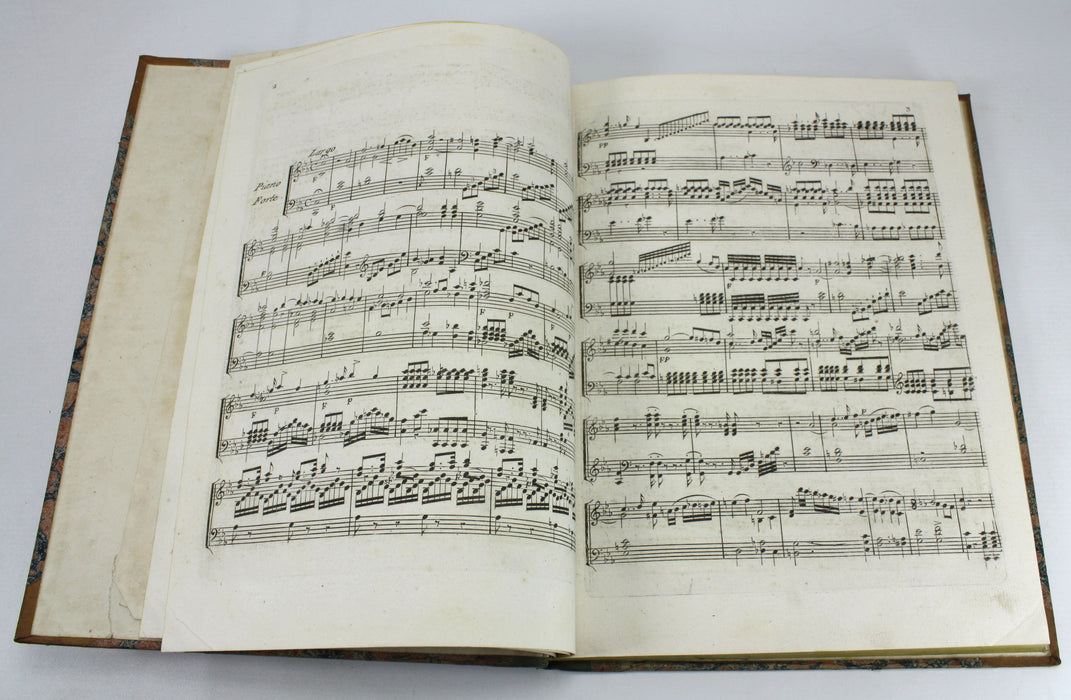 Original 19th Century Sheet Music Book, pre-Victorian era. Book M4. Haydn's La Creation du Monde.