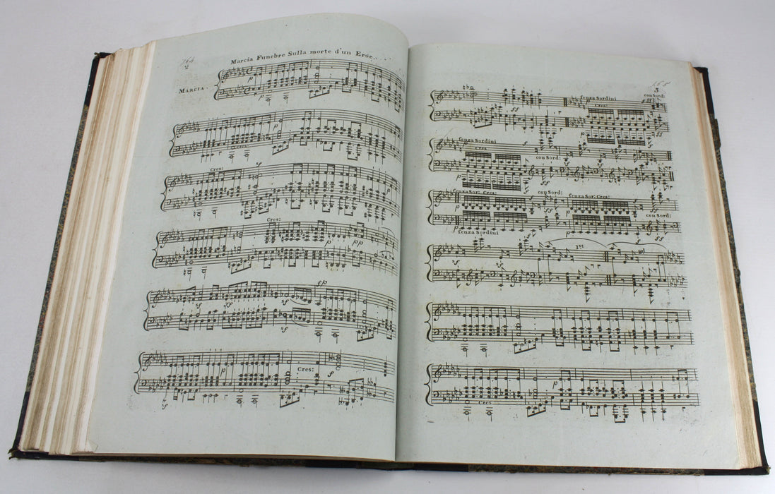 Original 19th Century Sheet Music Book, pre-Victorian era. Book M7.