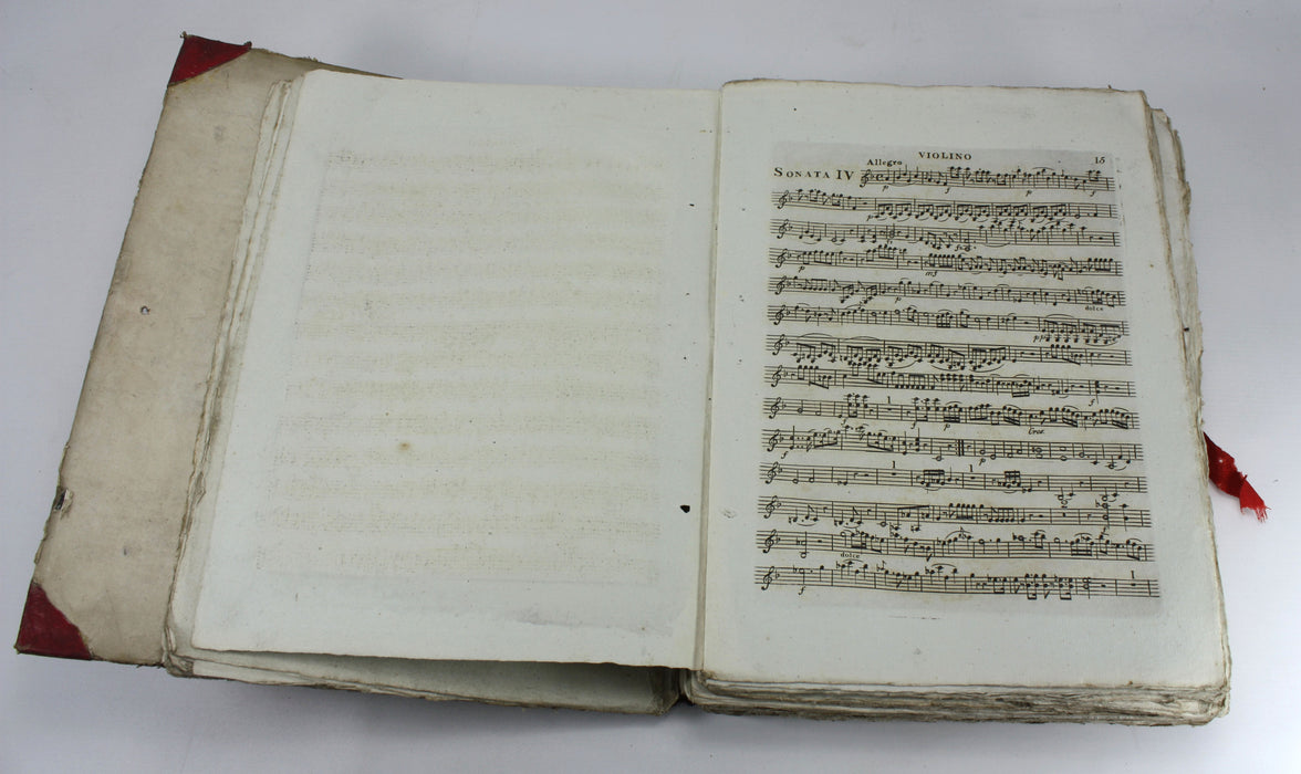 Original 18th/19th Century Sheet Music Book Folio, pre-Victorian era. Book M9.