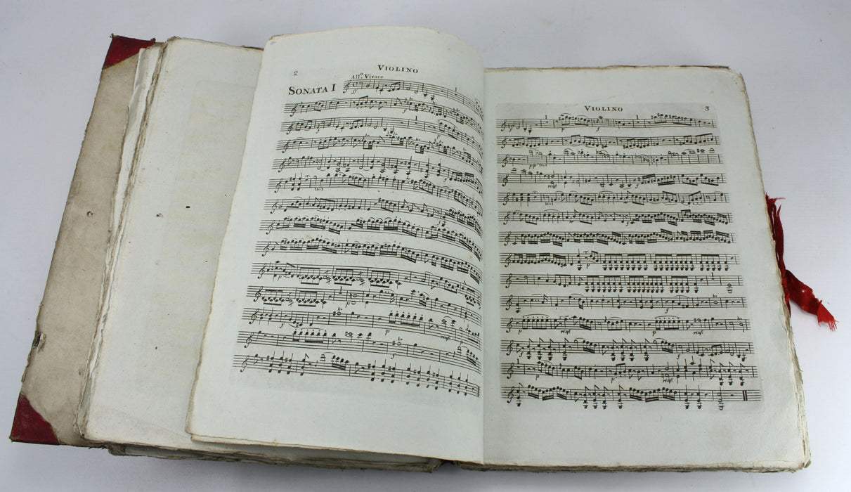 Original 18th/19th Century Sheet Music Book Folio, pre-Victorian era. Book M9.