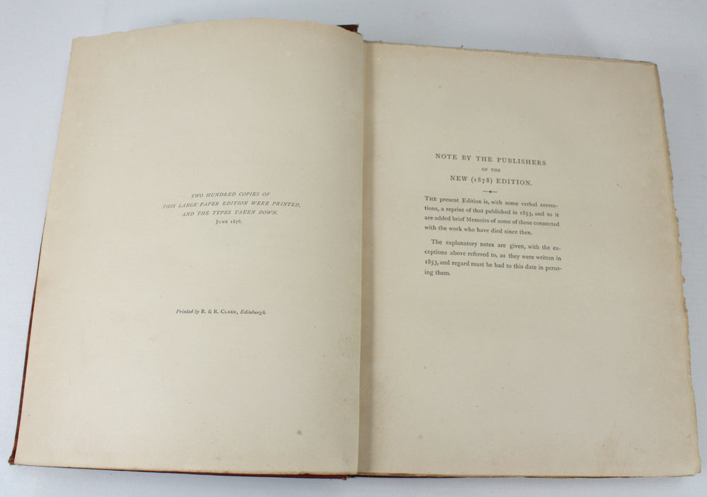 Whistle-Binkie or The Piper of the Party, 1878 limited edition