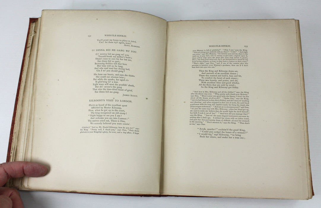 Whistle-Binkie or The Piper of the Party, 1878 limited edition