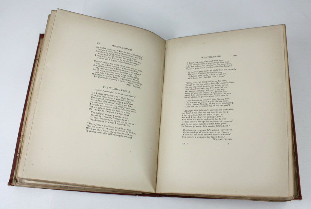 Whistle-Binkie or The Piper of the Party, 1878 limited edition