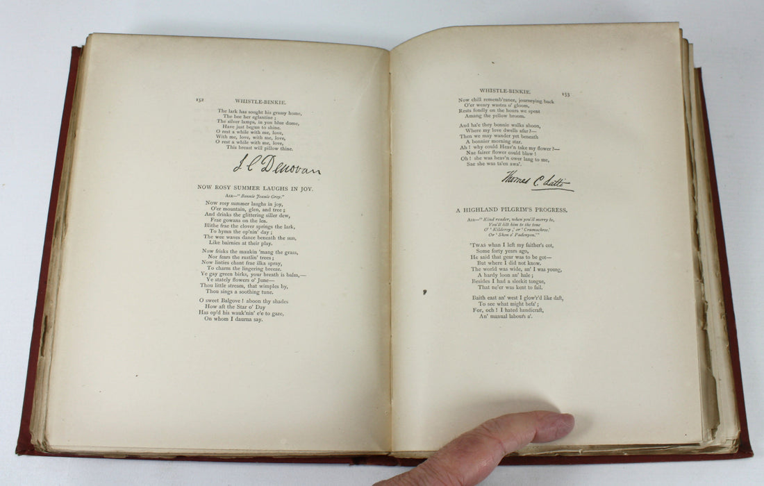 Whistle-Binkie or The Piper of the Party, 1878 limited edition