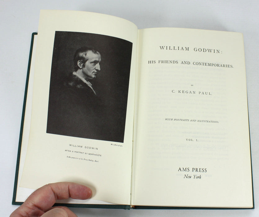 William Godwin: His Friends and Contemporaries, C. Kegan Paul, 1970