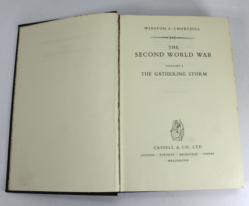 Winston Churchill; The Second World War, 6 Vol set, 1948-1954.