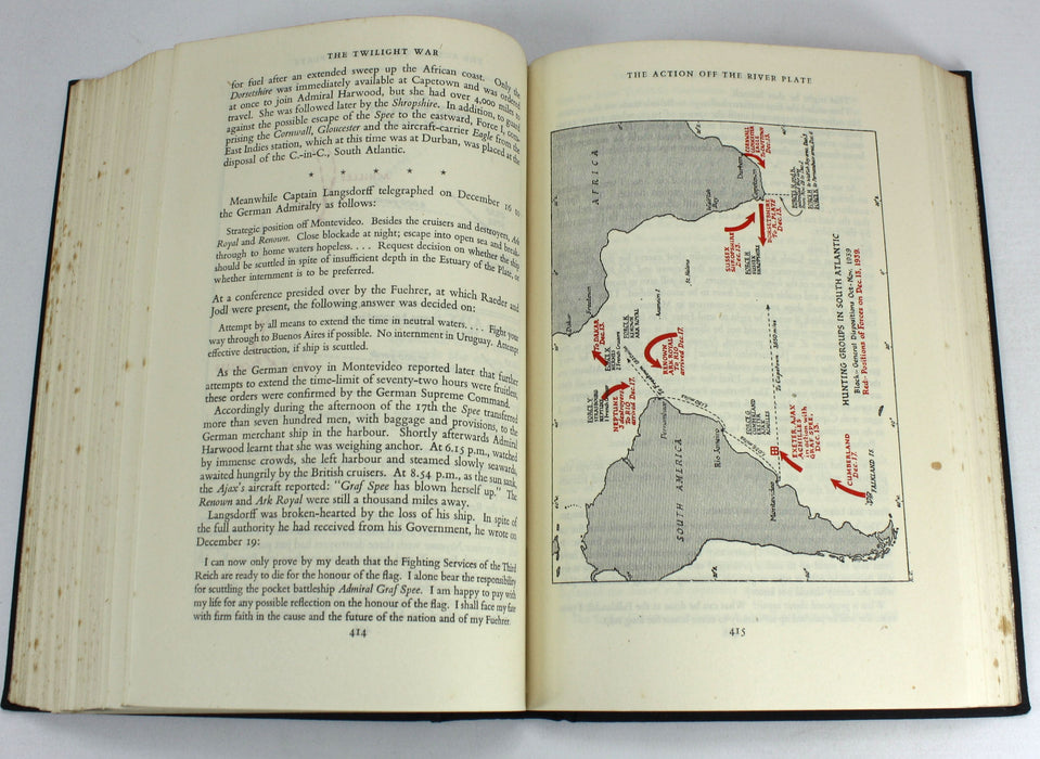 Winston S. Churchill; The Second World War, 4 Volumes, 1948-1951