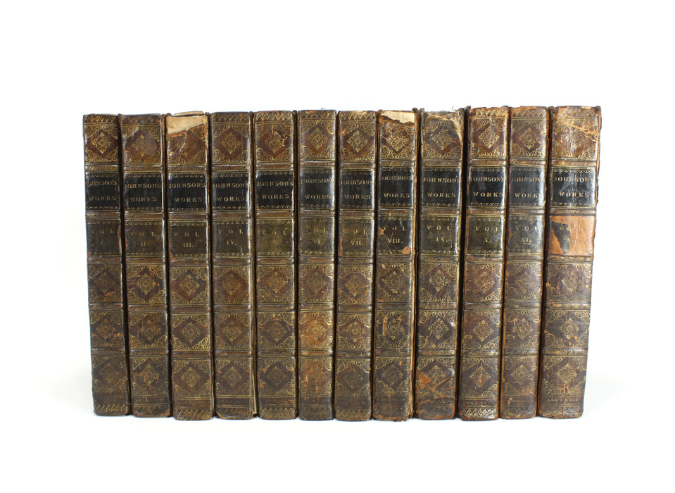 Works of Samuel Johnson, Twelve Volumes complete, 1816