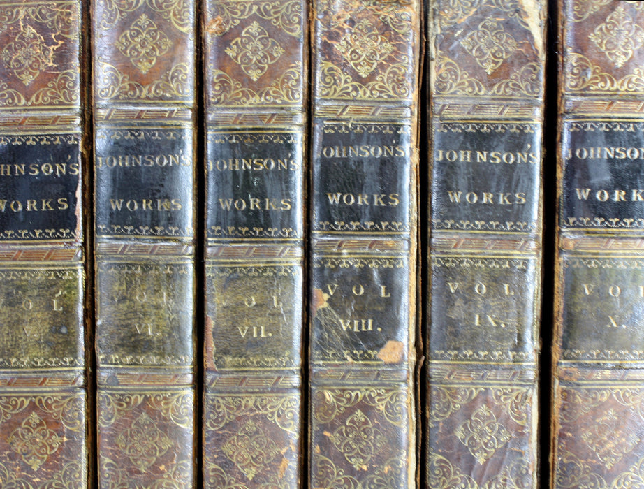 Works of Samuel Johnson, Twelve Volumes complete, 1816