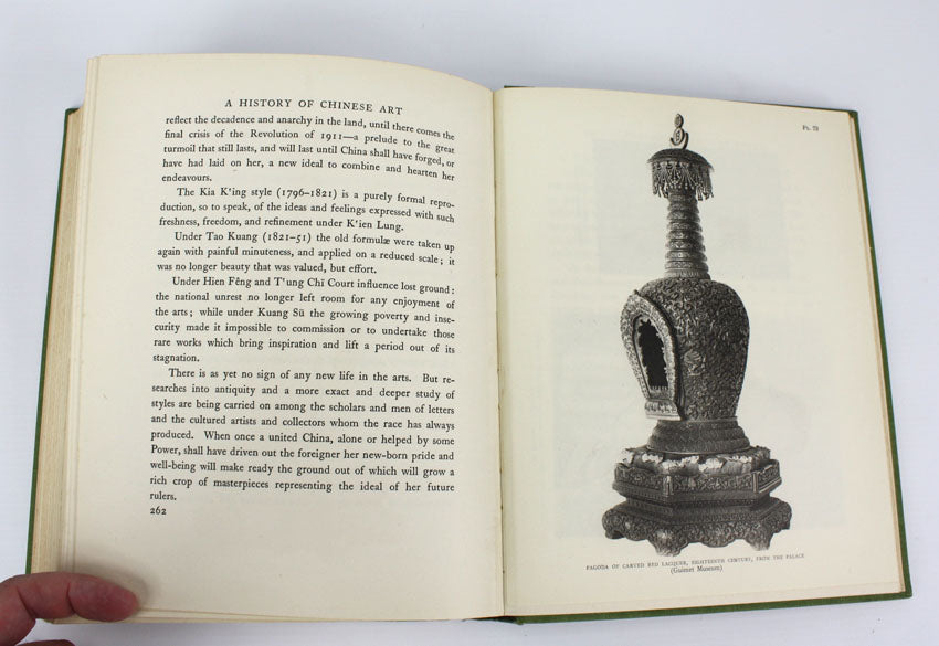 A History of Chinese Art by George Soulie de Morant, 1931