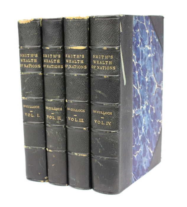 Adam Smith, Wealth of Nations, 4 Volumes complete, 1828