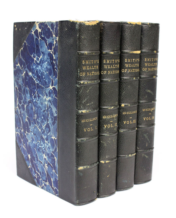 Adam Smith, Wealth of Nations, 4 Volumes complete, 1828