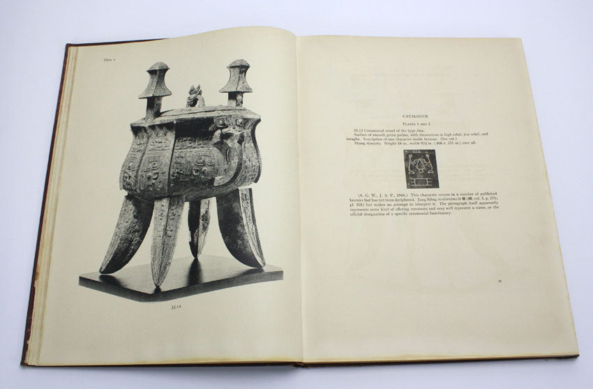 A Descriptive and Illustrative Catalogue of Chinese Bronzes, 1st edition, 1946