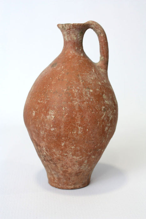 Ancient Abydos ware jug, Canaanite pottery used in Egypt, circa 3000BC