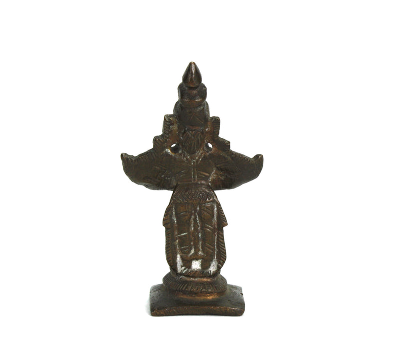 Antique bronze Garuda statue, India, 7.5cm high